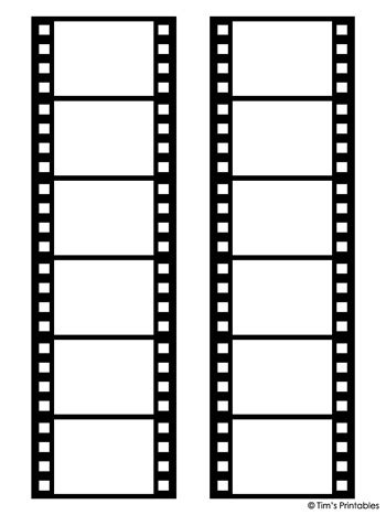 DIY Film Strip Photo Template Ideas