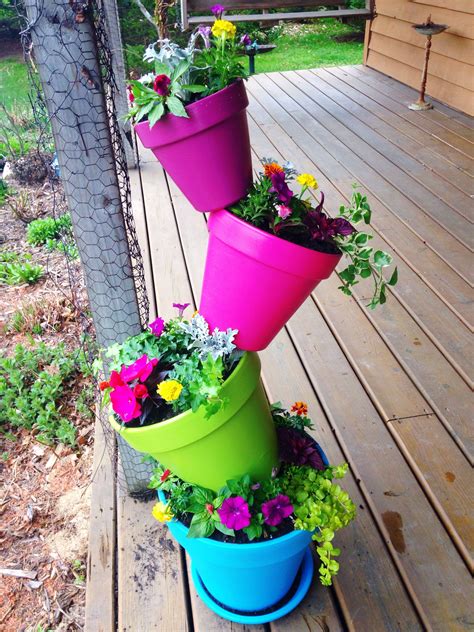 DIY flower pot designs with geometric patterns and shapes