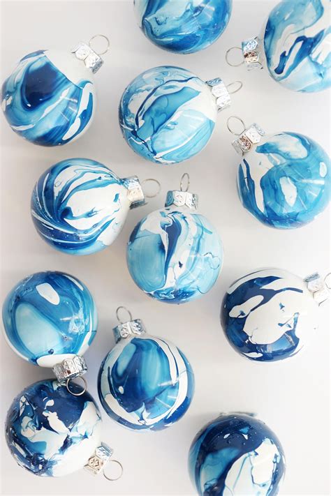 DIY Glass Christmas Bulbs