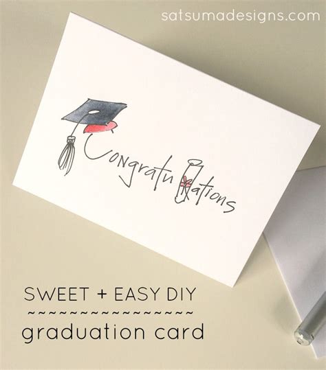 DIY Graduation Photo Card Templates