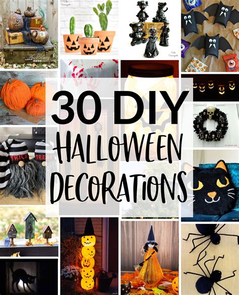 DIY Halloween decorations