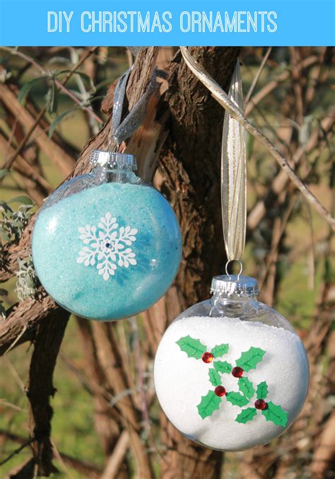 DIY Holiday Ornaments