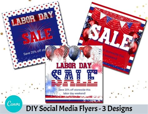 DIY Labor Day Flyer Template