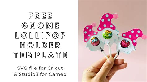 DIY Lollipop Holder Template