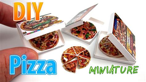 DIY Miniature Pizza Box