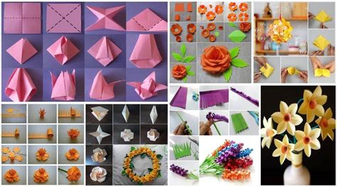 DIY paper flower tutorial with step-by-step instructions