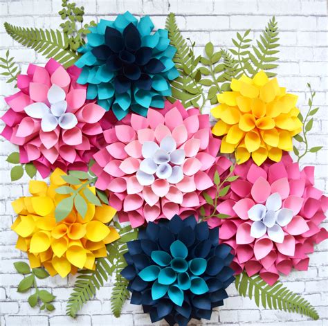 DIY Paper Flowers Materials