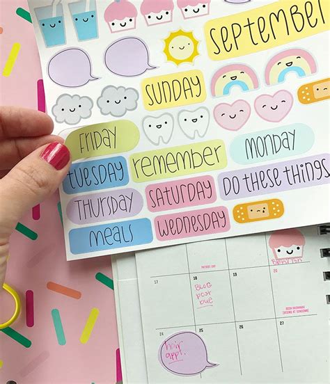 DIY Planner Stickers