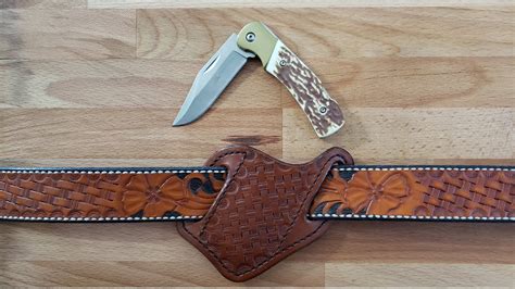 DIY Pocket Knife Sheath Pattern