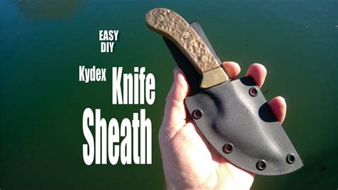 DIY Pocket Knife Sheath Tools