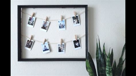 DIY Polaroid picture frame template