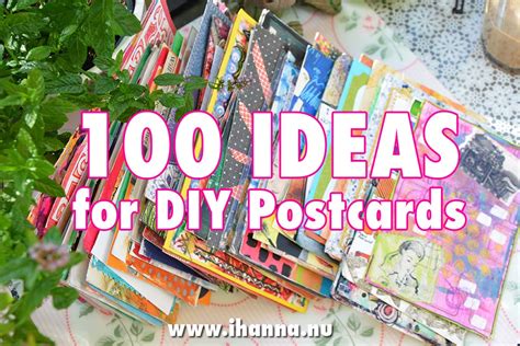 DIY postcard ideas