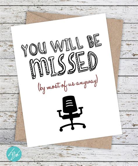 DIY Printable Goodbye Card Templates for Loved Ones