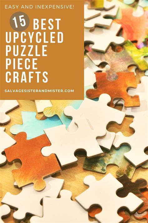 DIY puzzle piece project