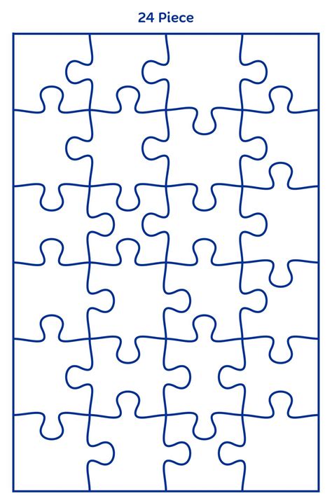 DIY Puzzle Piece Templates