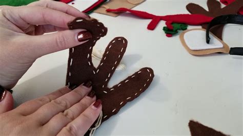 DIY reindeer antlers headband materials