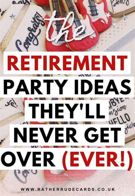 DIY Retirement Invitation Ideas