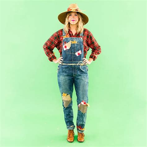 DIY scarecrow costume