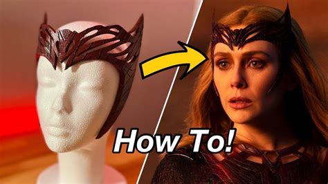 DIY Scarlet Witch Headpiece for Cosplay