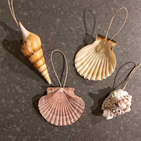 DIY Seashell Ornaments