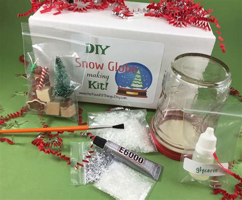 DIY Snow Globe Kit for Crafting