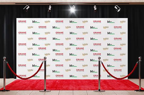 DIY step and repeat banner template