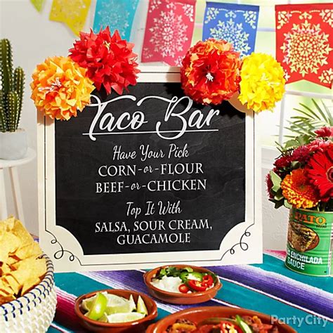 DIY Taco Bar Signs