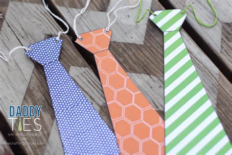 DIY Tie Printables