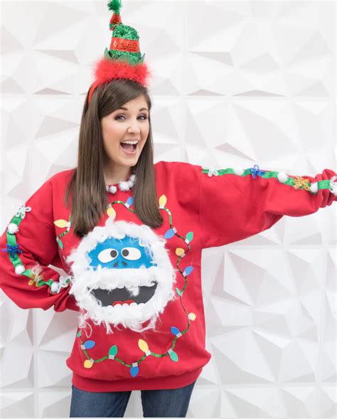 DIY Ugly Christmas Sweater Design Template Ideas