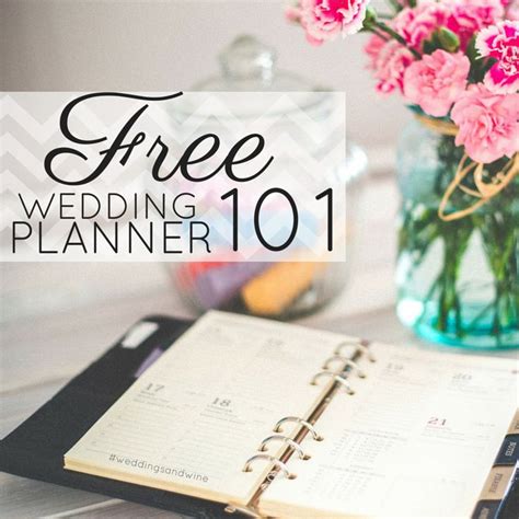 DIY wedding planner printables for a stress-free big day