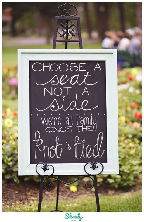 DIY Wedding Sign Template Example