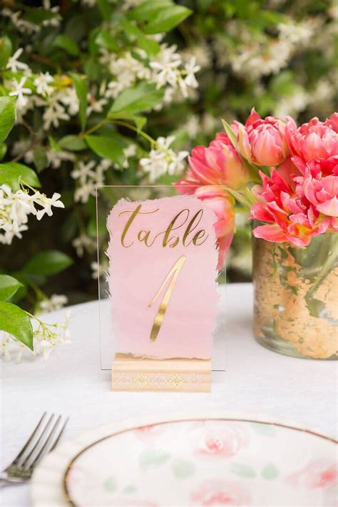 DIY wedding table numbers idea 10