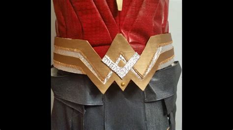 DIY Wonder Woman Belt Template