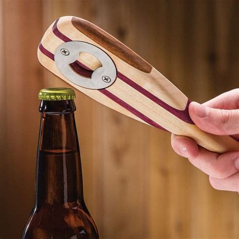 DIY wood bottle opener templates