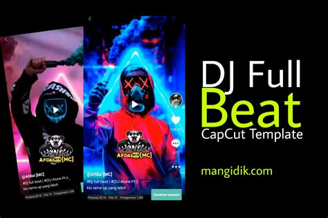 Fitness and Workout Videos with DJ Full Beat Template