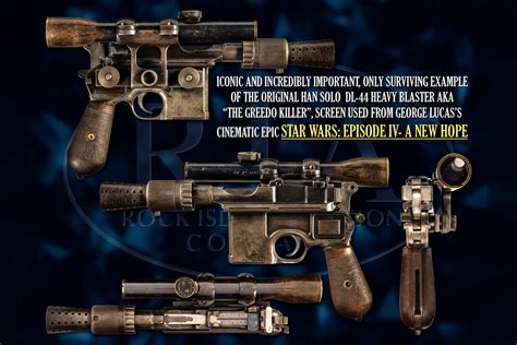 Han Solo's trusty DL-44 Blaster