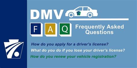 DMV FAQ