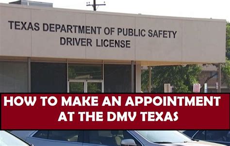 DMV appointment