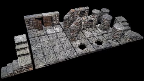 DND dungeon tiles