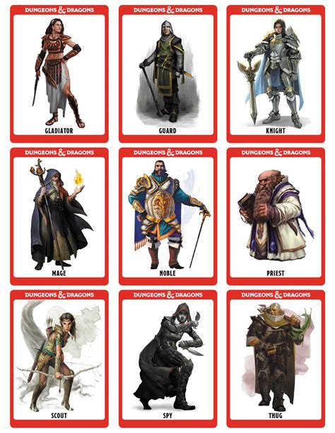 D&D NPC card example