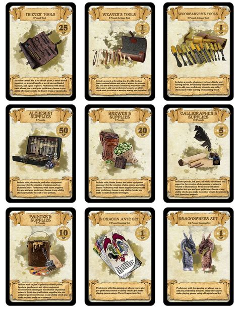 D&D printable resources for Dungeon Masters