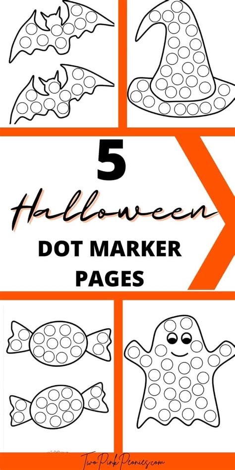 Do a dot Halloween printable 4