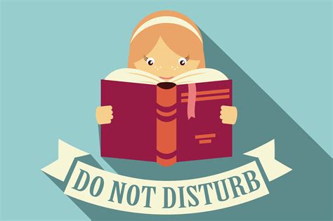 Do Not Disturb Sign for Library