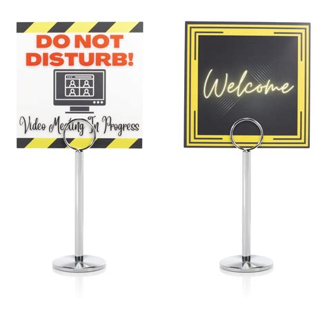 Do Not Disturb Signs for Desk