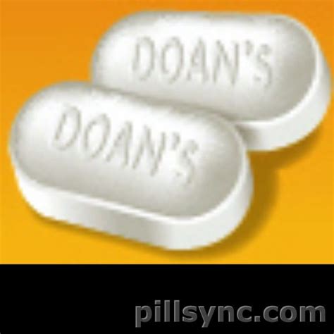 Doans Pills for Back Pain Relief