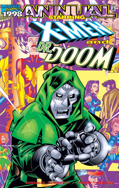 Doctor Doom facing the X-Men