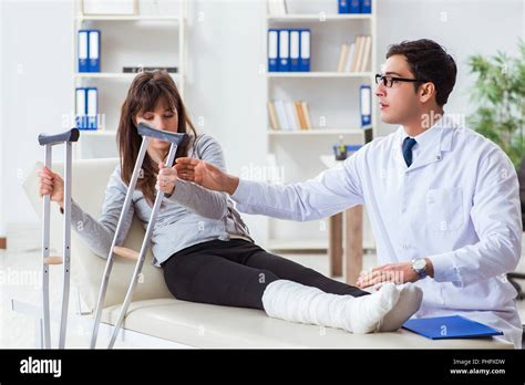 Doctor Examining a Patient