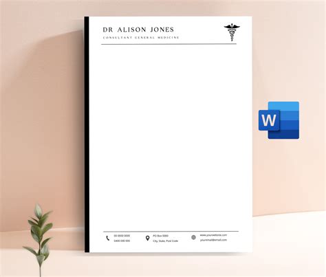 Doctor Letterhead Example