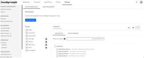 Docusign User Permissions