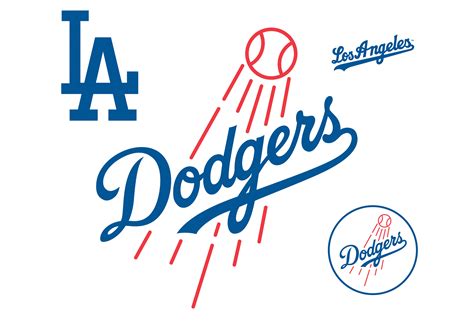 A fan holding a Dodgers sign with a printable logo